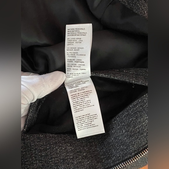 Lanvin Wool-Blend Bomber Jacket size 48/us size M - Picture 15 of 16